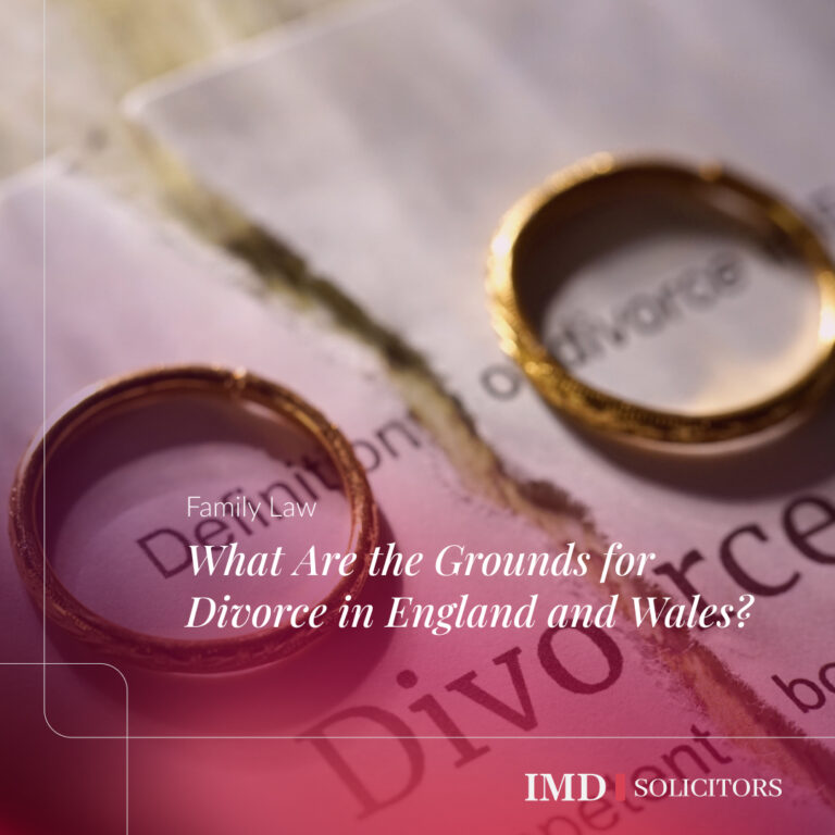 What Are the Grounds for Divorce in England and Wales?