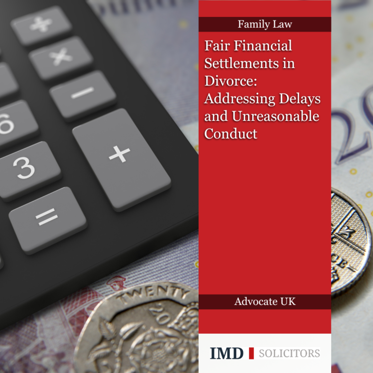 financial settlements in divorce